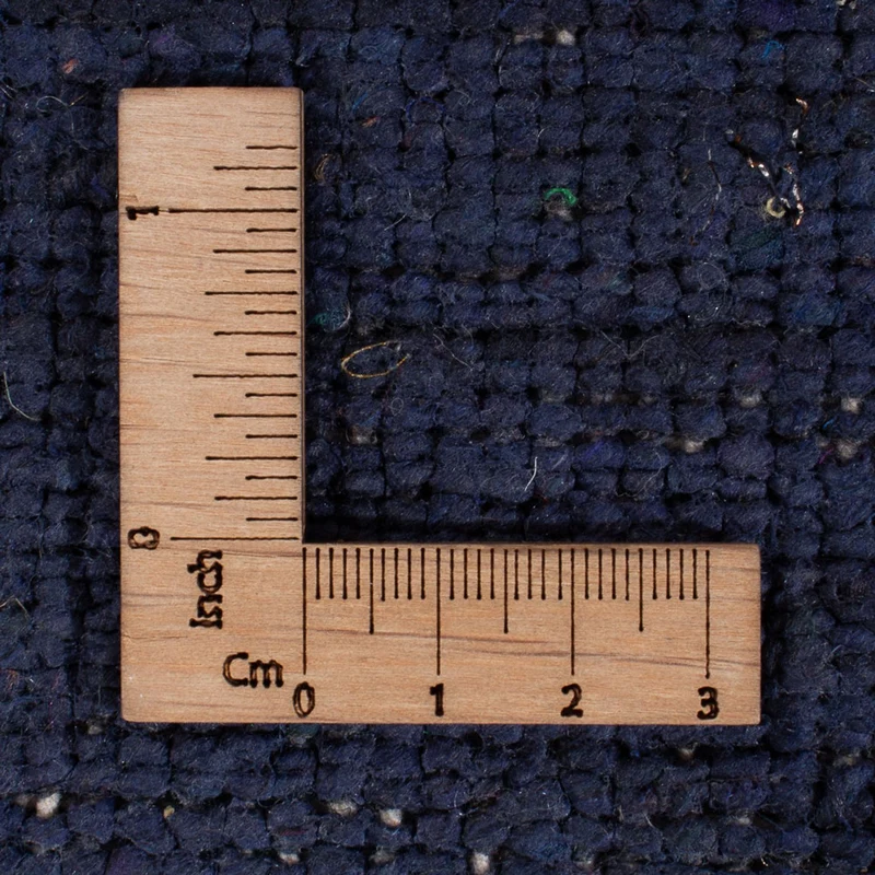 Gabbeh Teppich Indus 90x150cm - Wollteppich - dunkelblau
