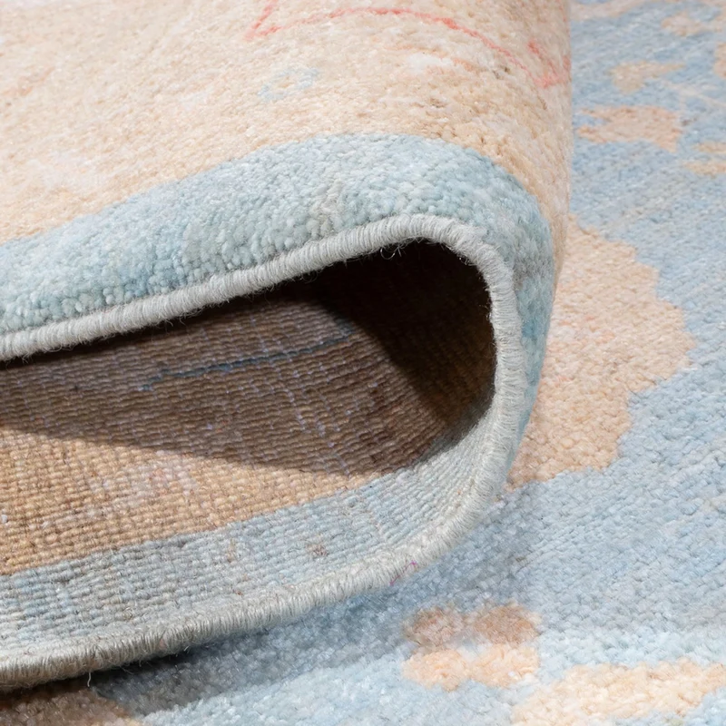Ziegler Teppich - 257 x 345 cm - hellblau