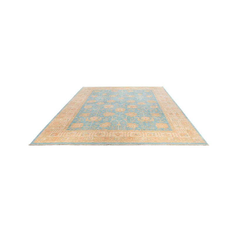 Ziegler Teppich - 257 x 345 cm - hellblau