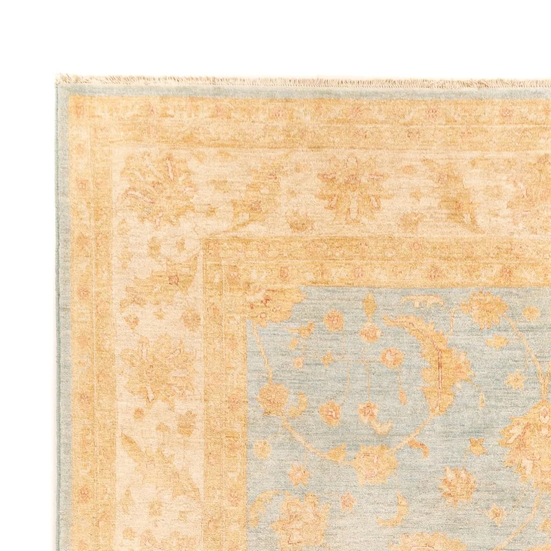 Ziegler Teppich 257x342cm - Orientteppich - hellblau