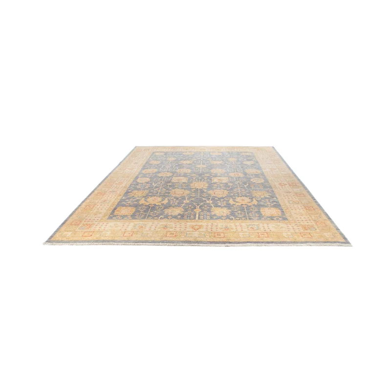Ziegler Teppich 257x343cm - Orientteppich - hellblau