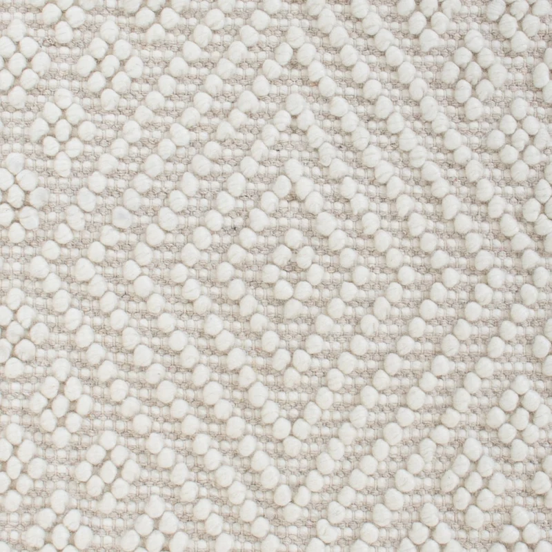 Wollteppich 62x96cm - hellgrau