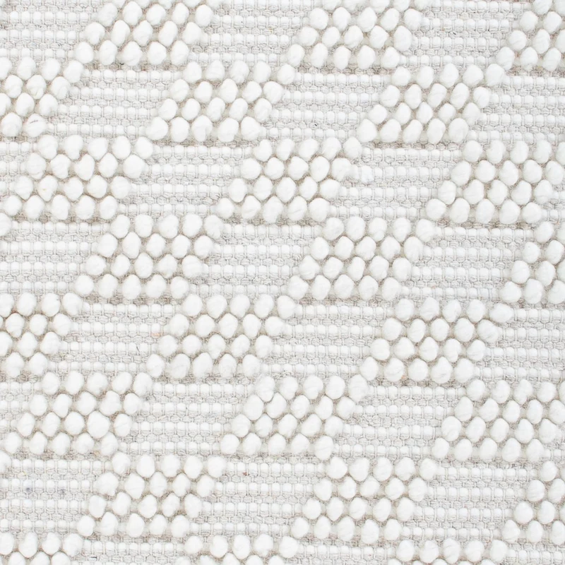 Wollteppich 60x94cm - hellgrau
