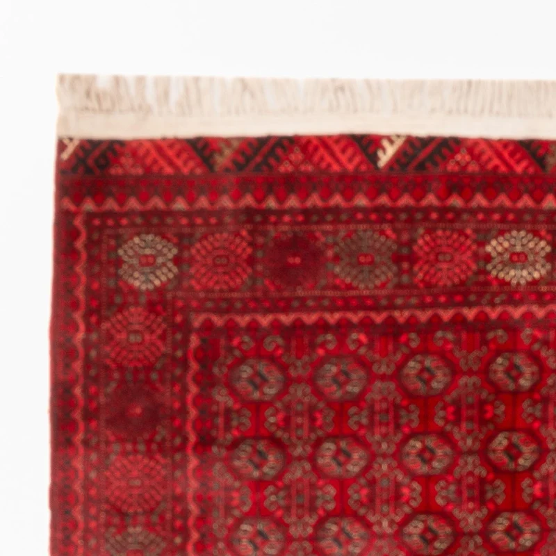 Afghan Teppich - Buchara - 125 x 200 cm - rot