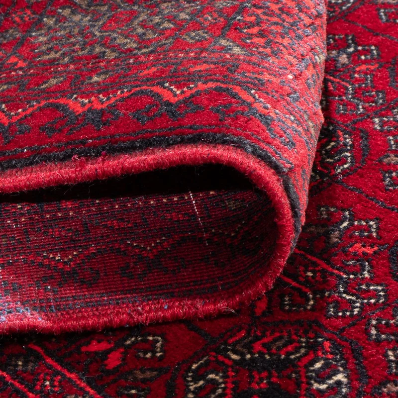 Afghan Teppich - Buchara - 125 x 200 cm - rot