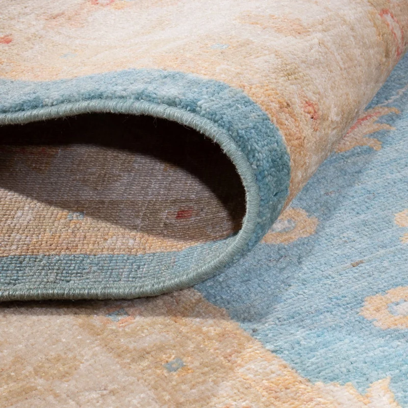 Ziegler Teppich 255x353cm - Orientteppich - blau