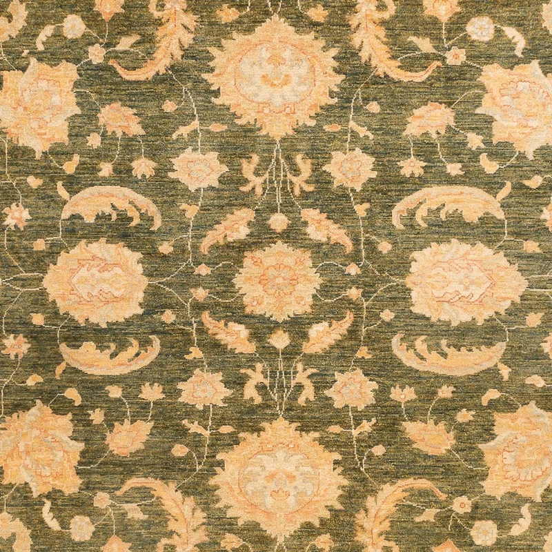 Ziegler Teppich - 258 x 346 cm - olivgrün