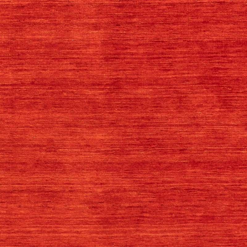 Indo Loribaft Teppich 200x200cm - Wollteppich - rot