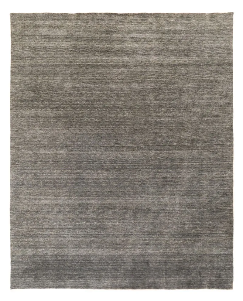 Gabbeh Teppich Softy 300x400cm - Wollteppich - grau