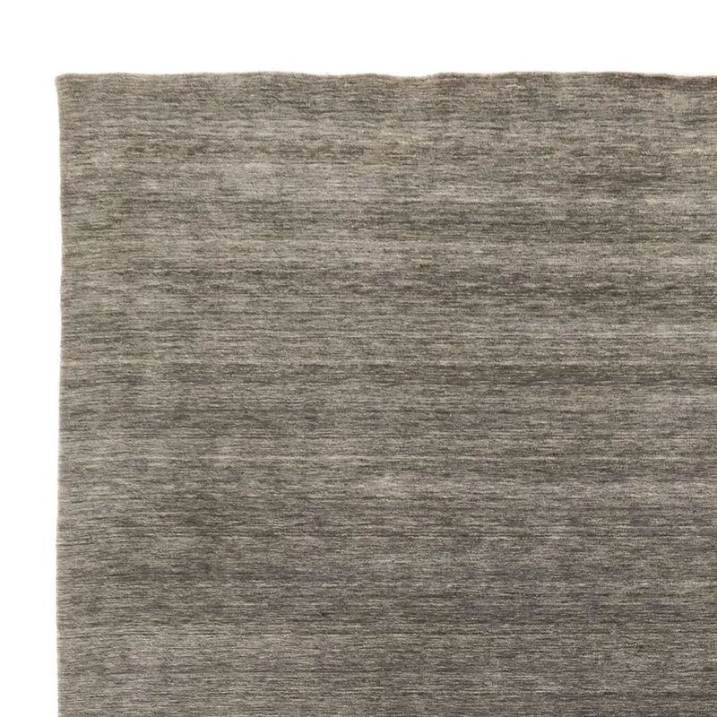 Gabbeh Teppich Softy 300x400cm - Wollteppich - grau