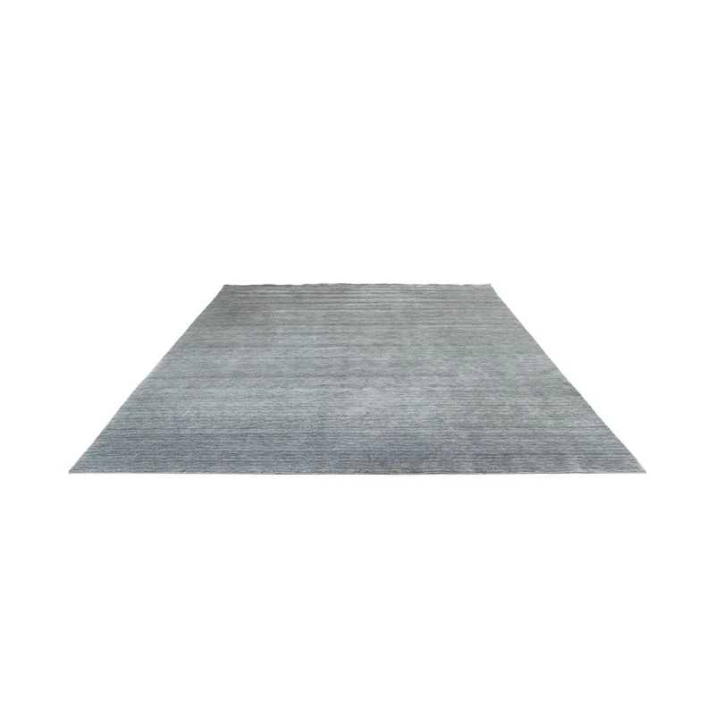 Gabbeh Teppich Softy 300x400cm - Wollteppich - grau