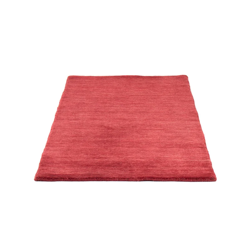 Gabbeh Teppich Indus 70x140cm - Wollteppich - dunkelrot
