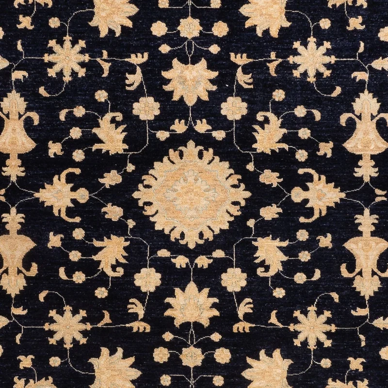 Ziegler Teppich 248x332cm - Orientteppich - dunkelblau