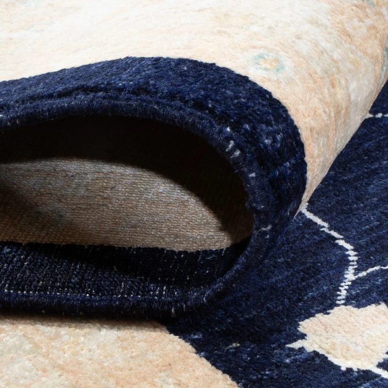 Ziegler Teppich 248x332cm - Orientteppich - dunkelblau