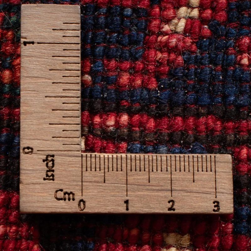 Afghan Teppich 84x206cm - Orientteppich - rot