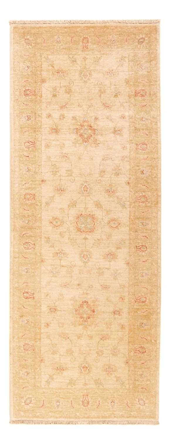 Ziegler Teppich 79x205cm - Orientteppich - beige