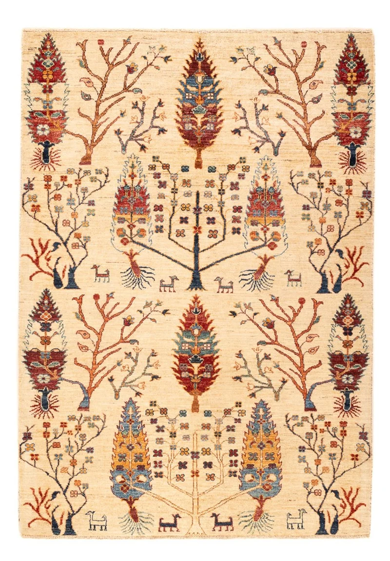 Ariana Teppich 125x178cm - Orientteppich - beige