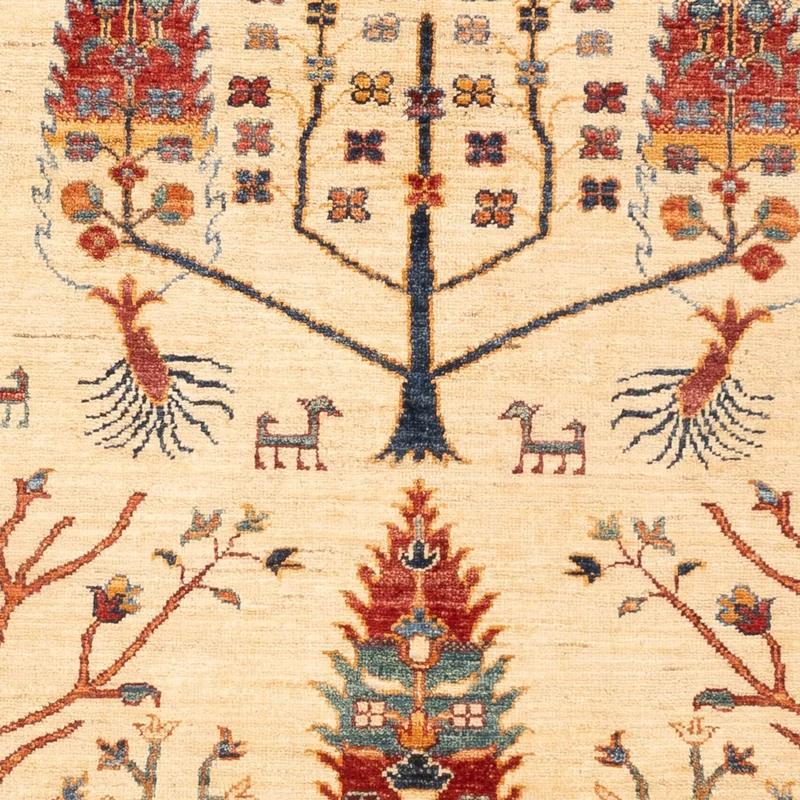 Ariana Teppich 125x178cm - Orientteppich - beige