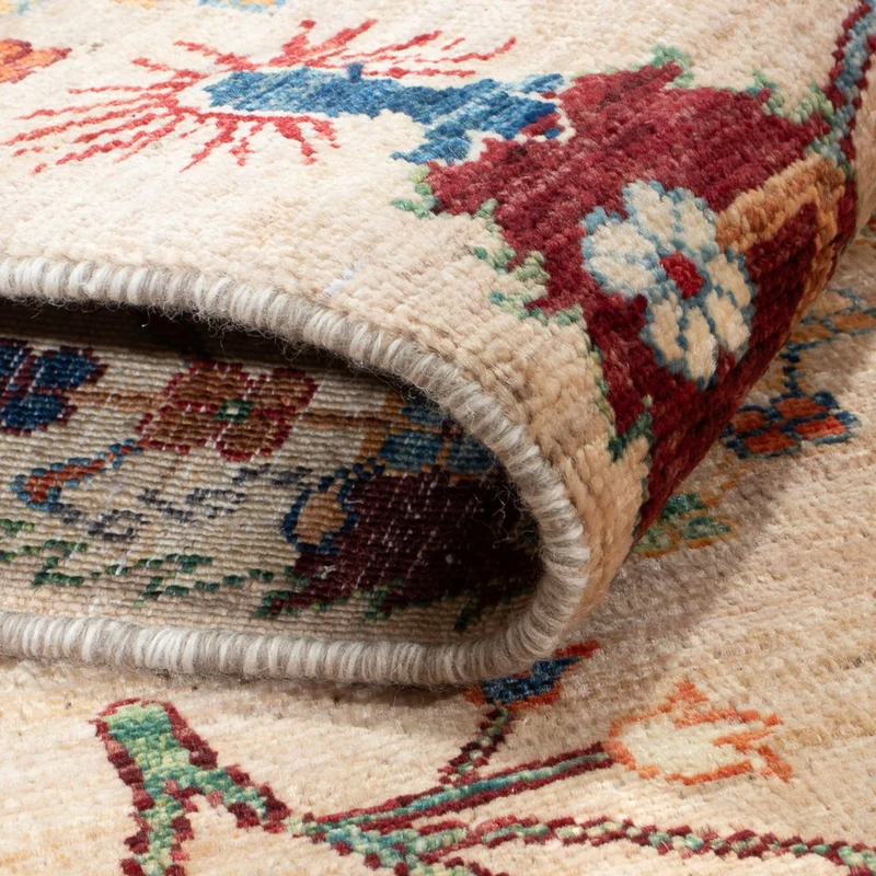 Ariana Teppich 122x185cm - Orientteppich - hellbeige