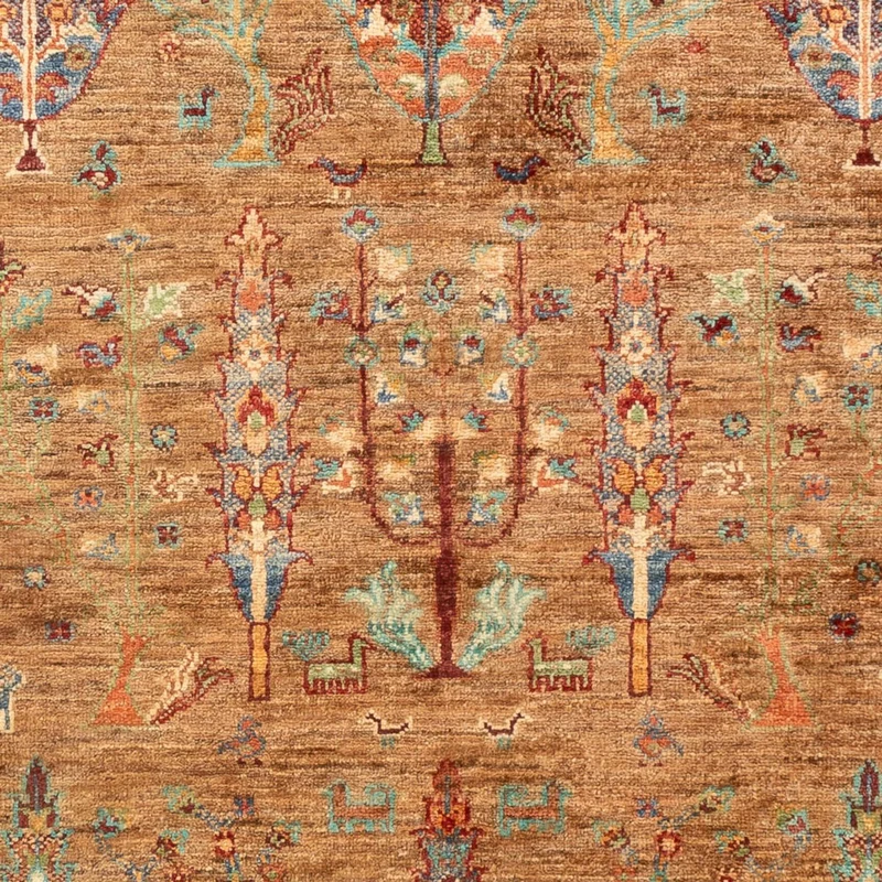 Ziegler Teppich - Ariana - 127 x 180 cm - dunkelbeige