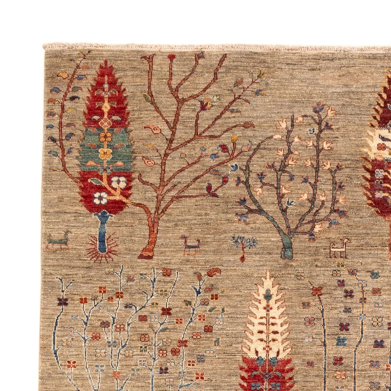 Ariana Teppich 211x291cm - Orientteppich - dunkelbeige
