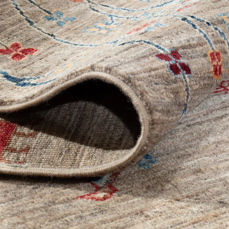 Ariana Teppich 211x291cm - Orientteppich - dunkelbeige