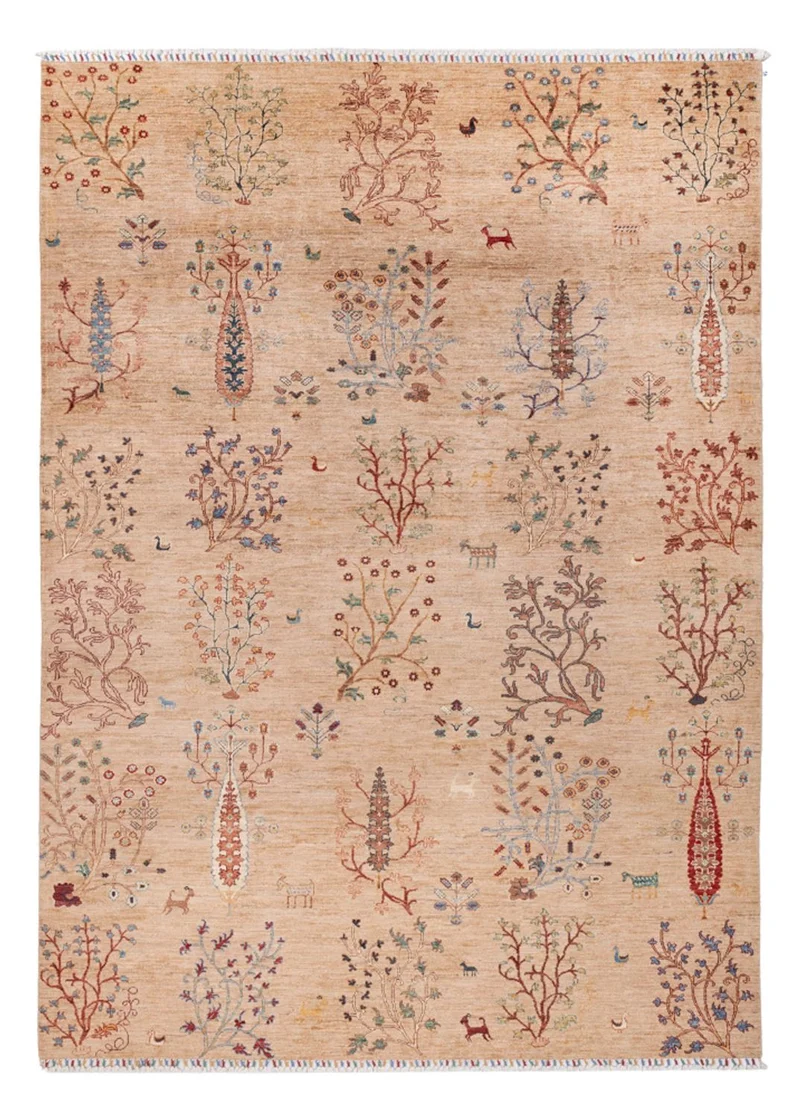 Ariana Teppich 205x293cm - Orientteppich - dunkelbeige