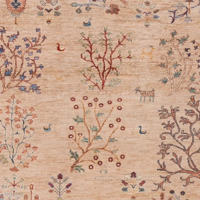 Ariana Teppich 205x293cm - Orientteppich - dunkelbeige