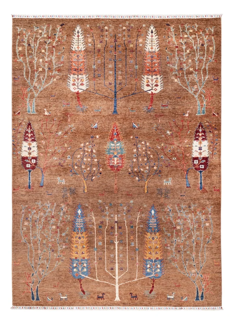 Ariana Teppich 205x293cm - Orientteppich - dunkelbeige