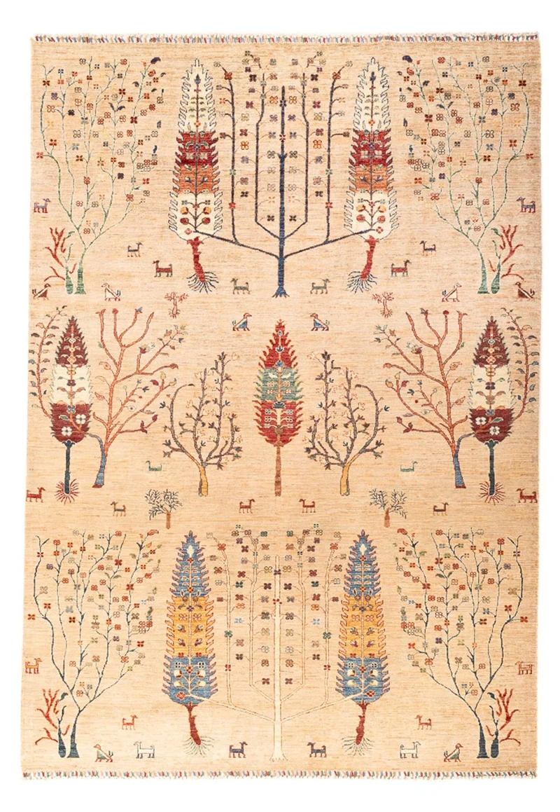 Ariana Teppich 204x290cm - Orientteppich - hellbeige
