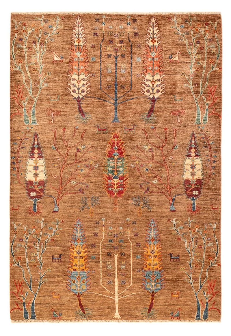 Ariana Teppich 124x181cm - Orientteppich - dunkelbeige