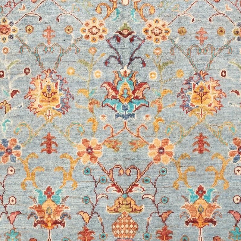 Ziegler Teppich - Ariana - 124 x 178 cm - hellblau