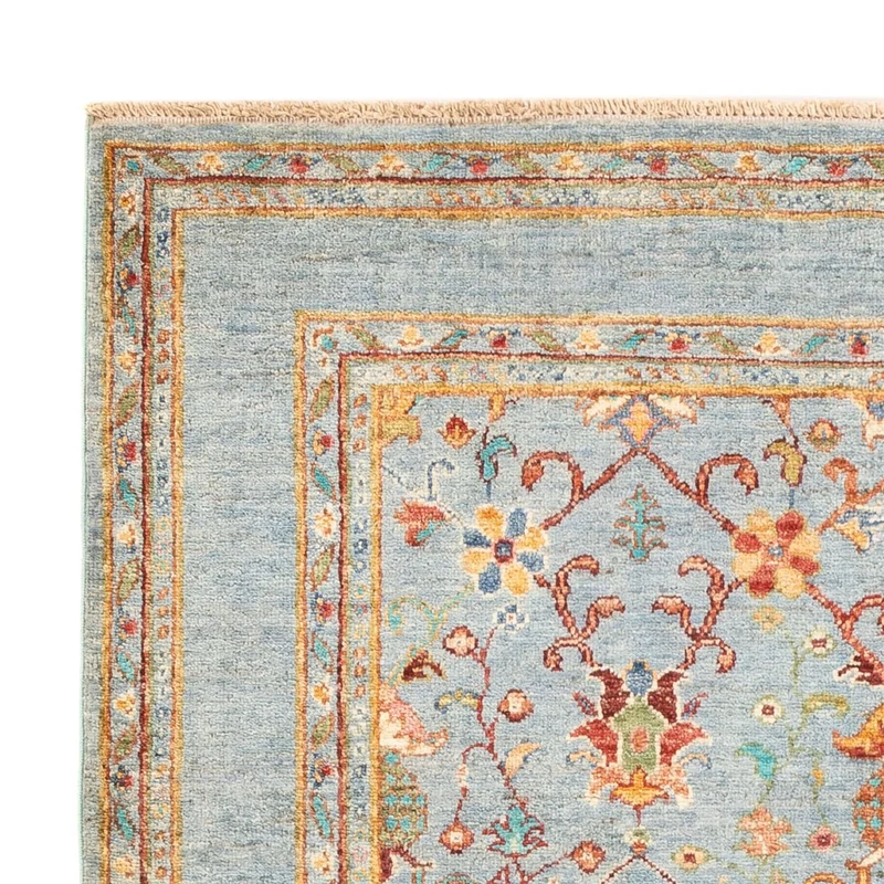 Ziegler Teppich - Ariana - 124 x 178 cm - hellblau