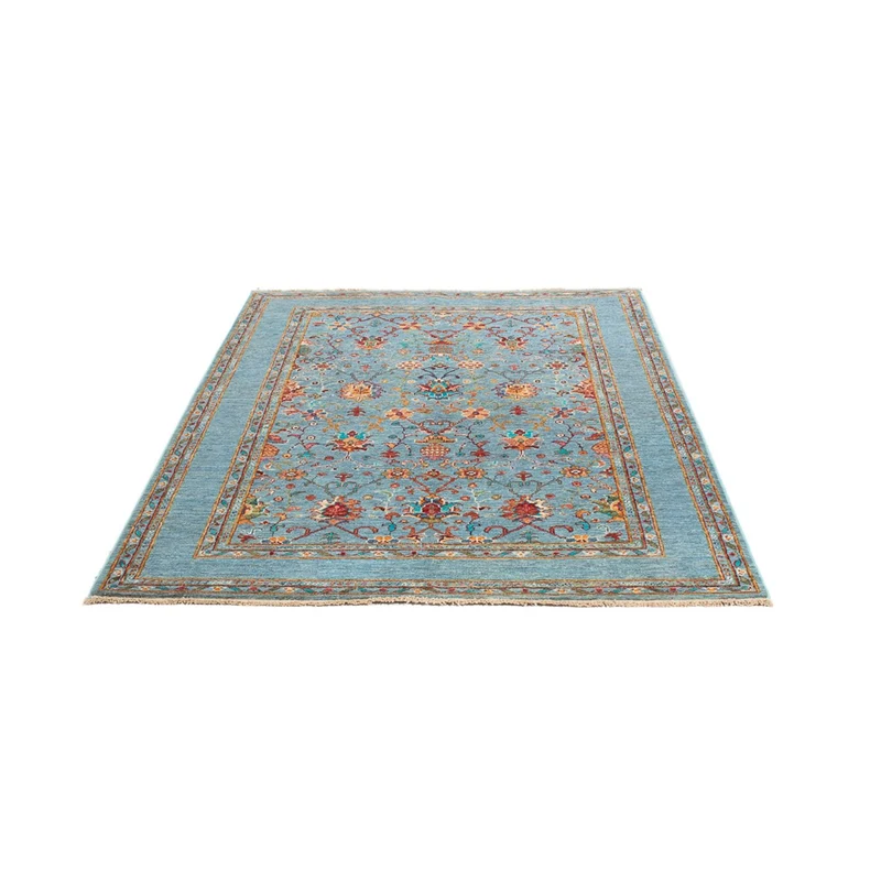 Ziegler Teppich - Ariana - 124 x 178 cm - hellblau