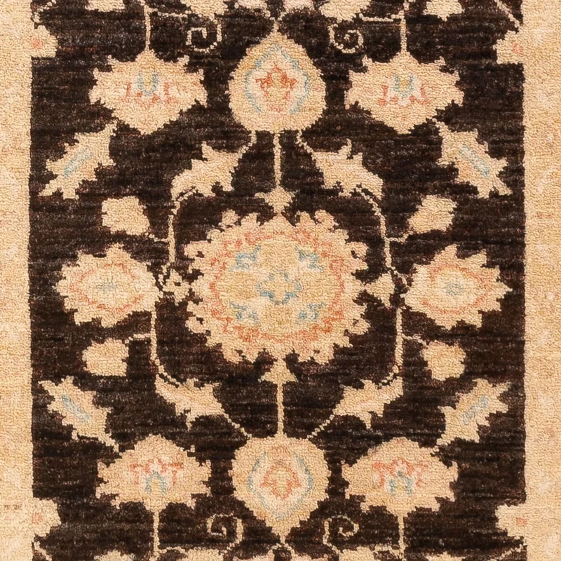 Läufer Ziegler - 80 x 199 cm - schwarz