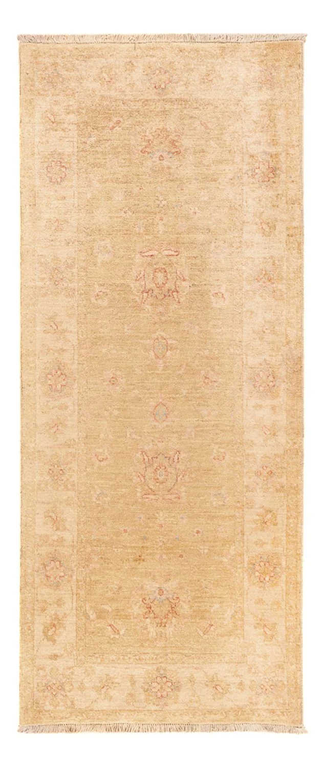 Ziegler Teppich 84x194cm - Orientteppich - beige
