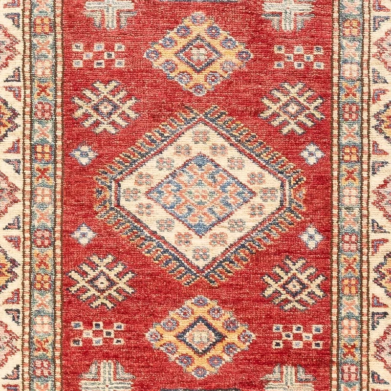 Läufer Ziegler - Kazak - 76 x 210 cm - rot