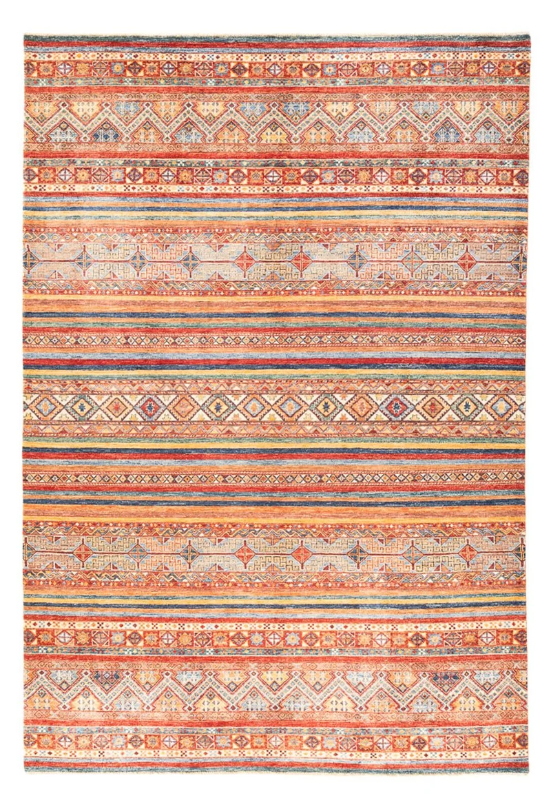 Shal Teppich 207x293cm - Orientteppich - mehrfarbig