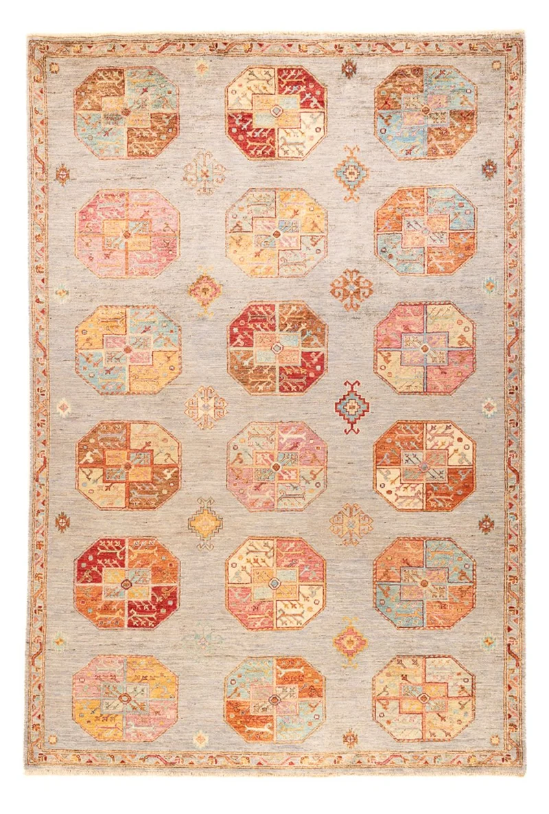 Ariana Teppich 170x246cm - Orientteppich - hellbraun