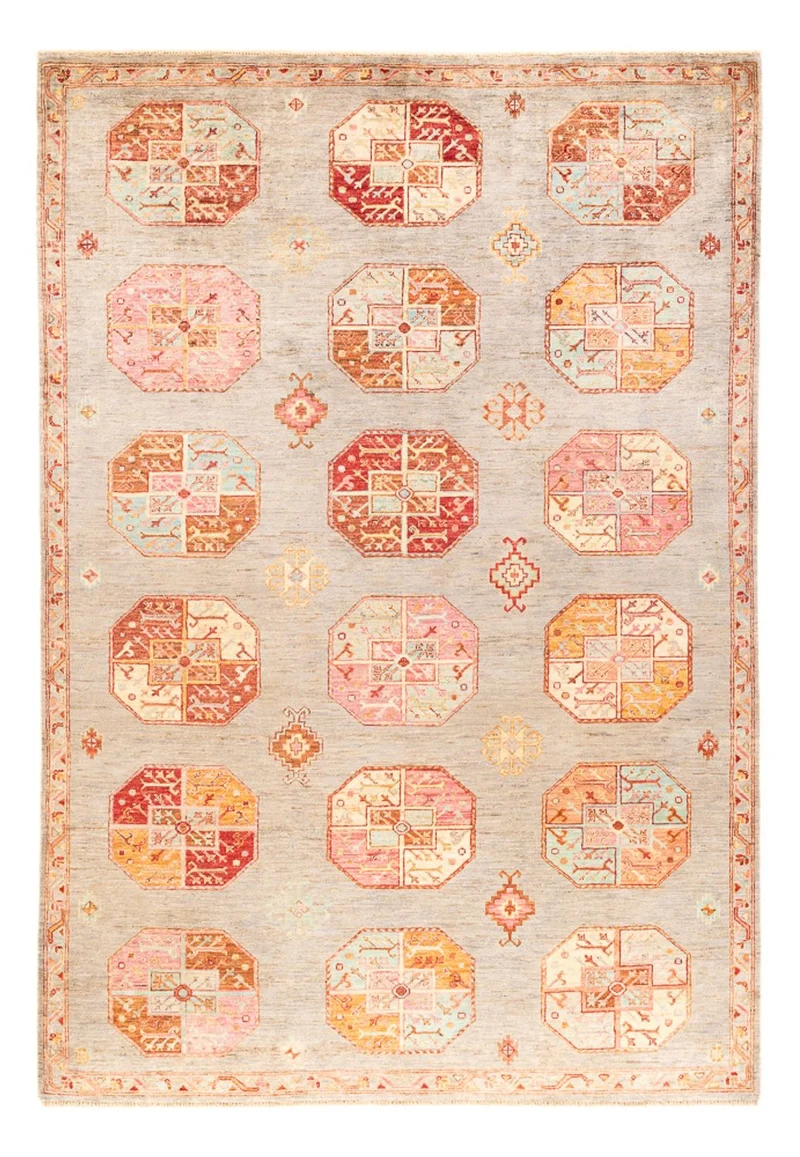 Ariana Teppich 169x246cm - Orientteppich - hellbraun