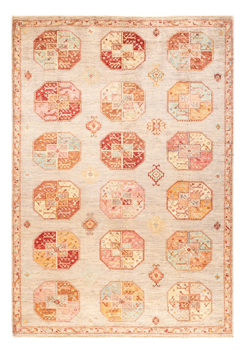 Ariana Teppich 174x240cm - Orientteppich - hellbraun