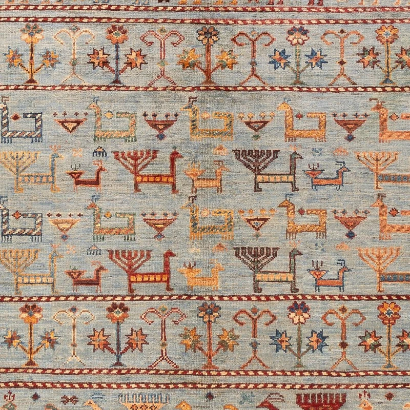 Ziegler Teppich - Ariana - 156 x 198 cm - hellblau