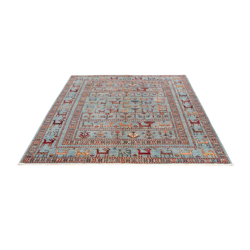 Ziegler Teppich - Ariana - 156 x 198 cm - hellblau