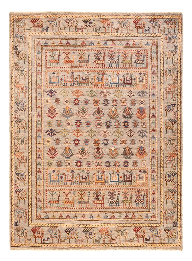 Ariana Teppich 151x201cm - Orientteppich - dunkelbeige
