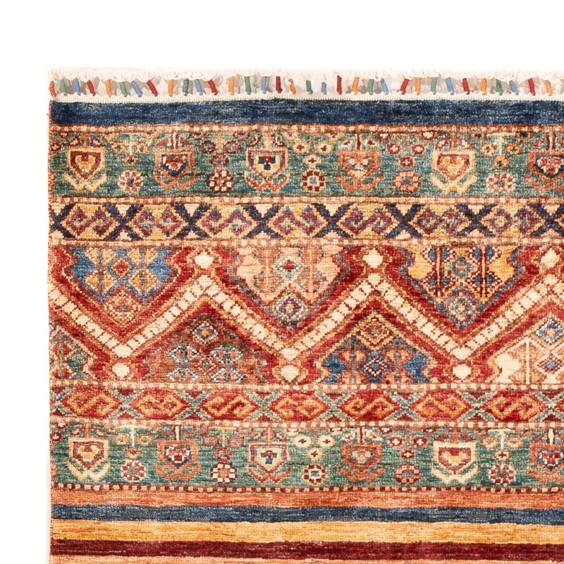 Shal Teppich 123x167cm - Orientteppich - mehrfarbig