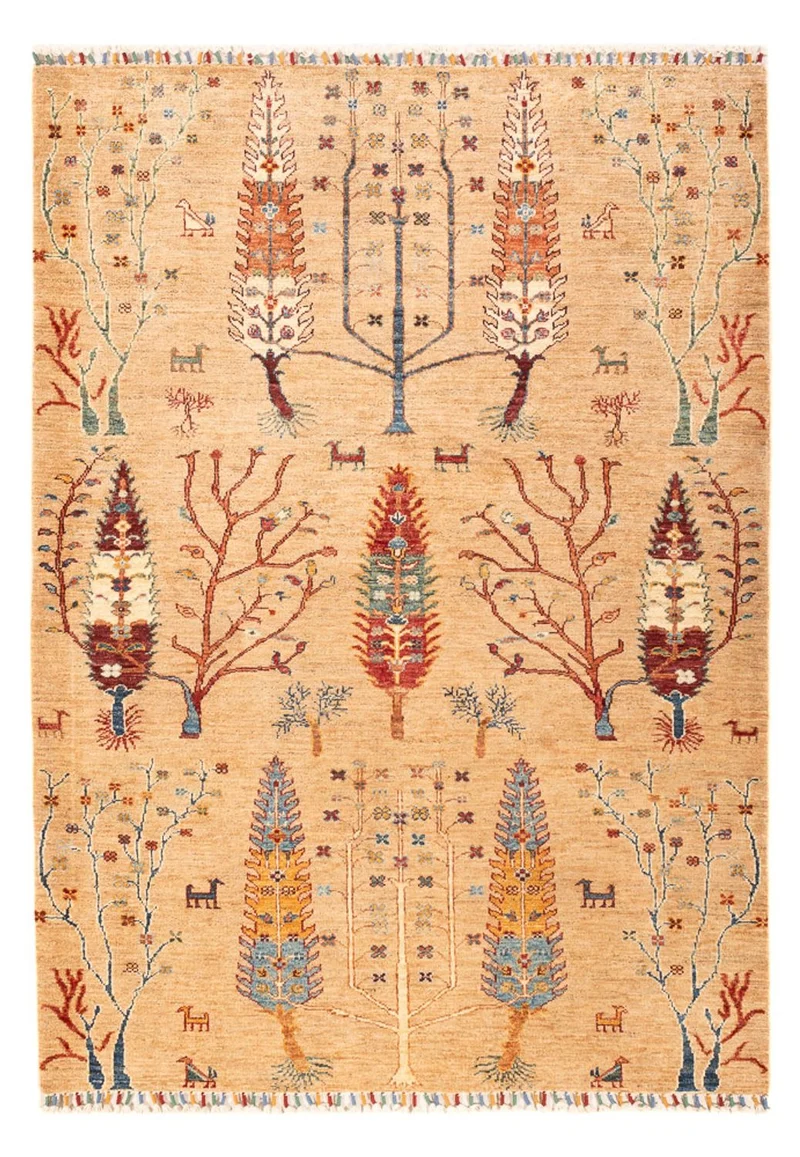 Ariana Teppich 128x177cm - Orientteppich - beige
