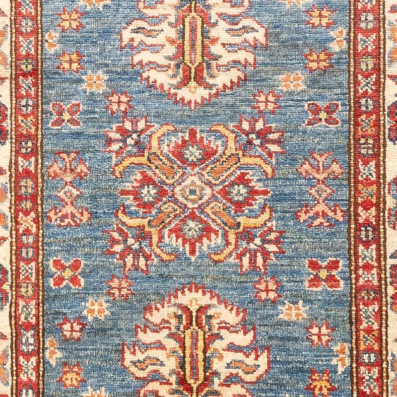 Läufer Ziegler - Kazak - 72 x 202 cm - blau