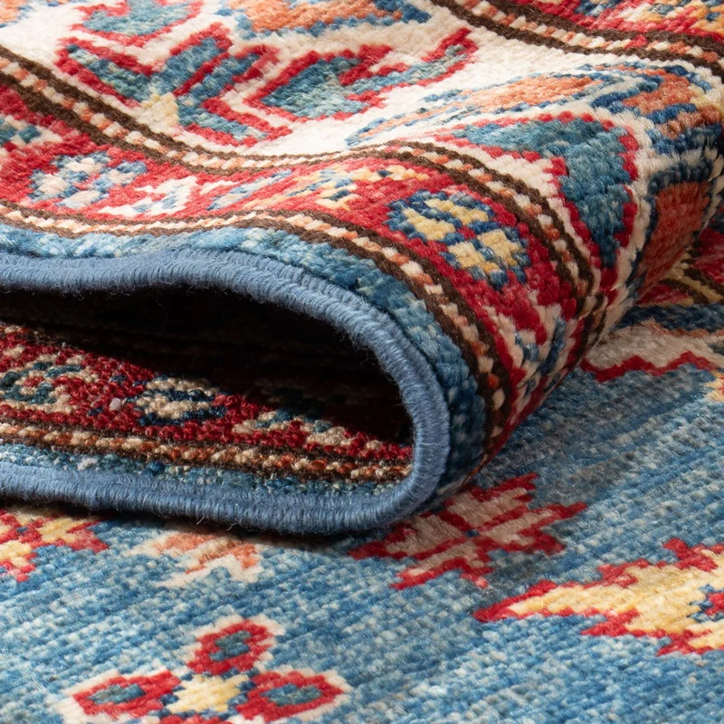 Läufer Ziegler - Kazak - 72 x 202 cm - blau