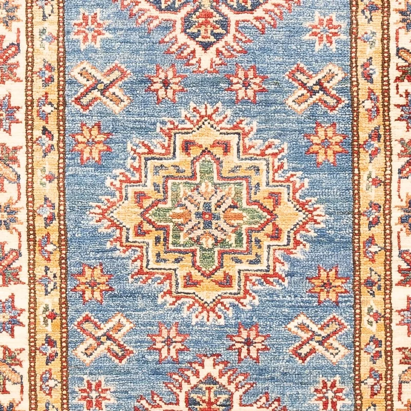 Läufer Ziegler - Kazak - 59 x 179 cm - blau