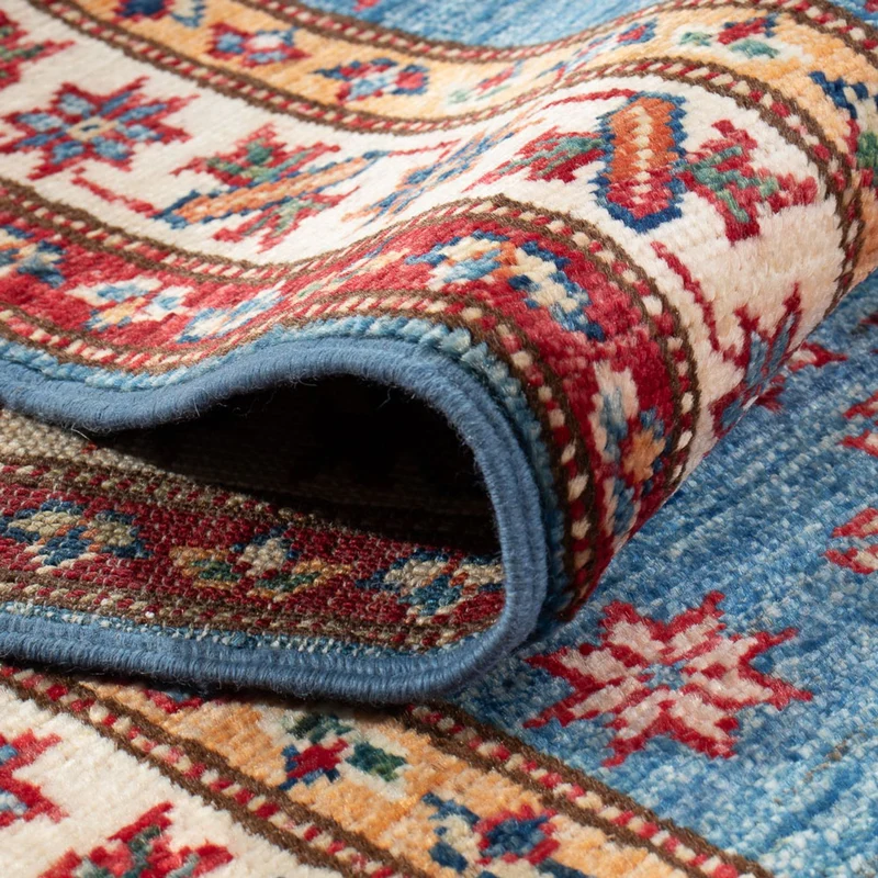 Läufer Ziegler - Kazak - 59 x 179 cm - blau